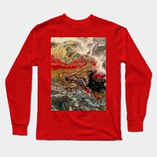 Volcano eruption Long Sleeve T-Shirt